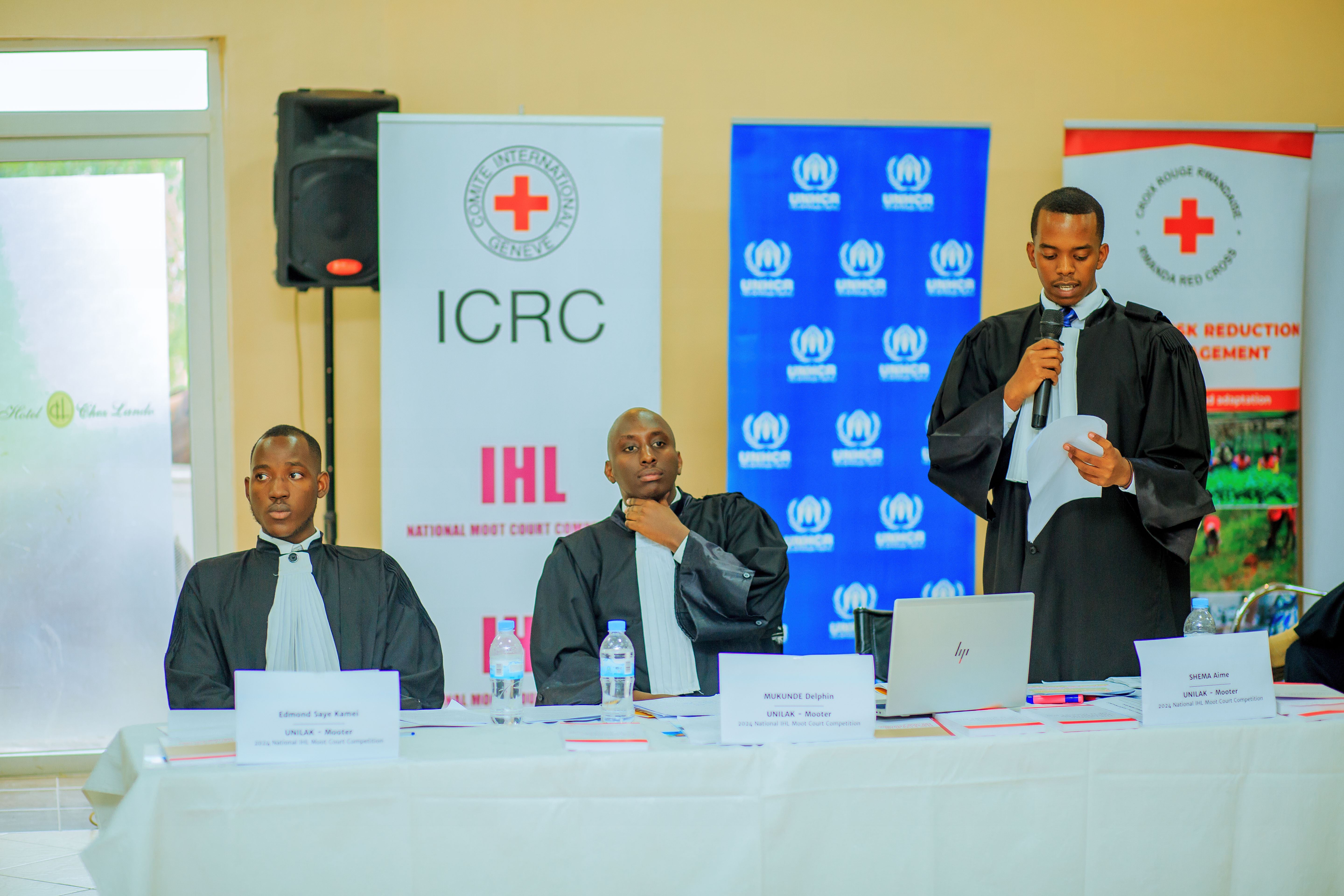 Shema Aime wa UNILAK (uhagaze) ni we witwaye neza mu kuburana