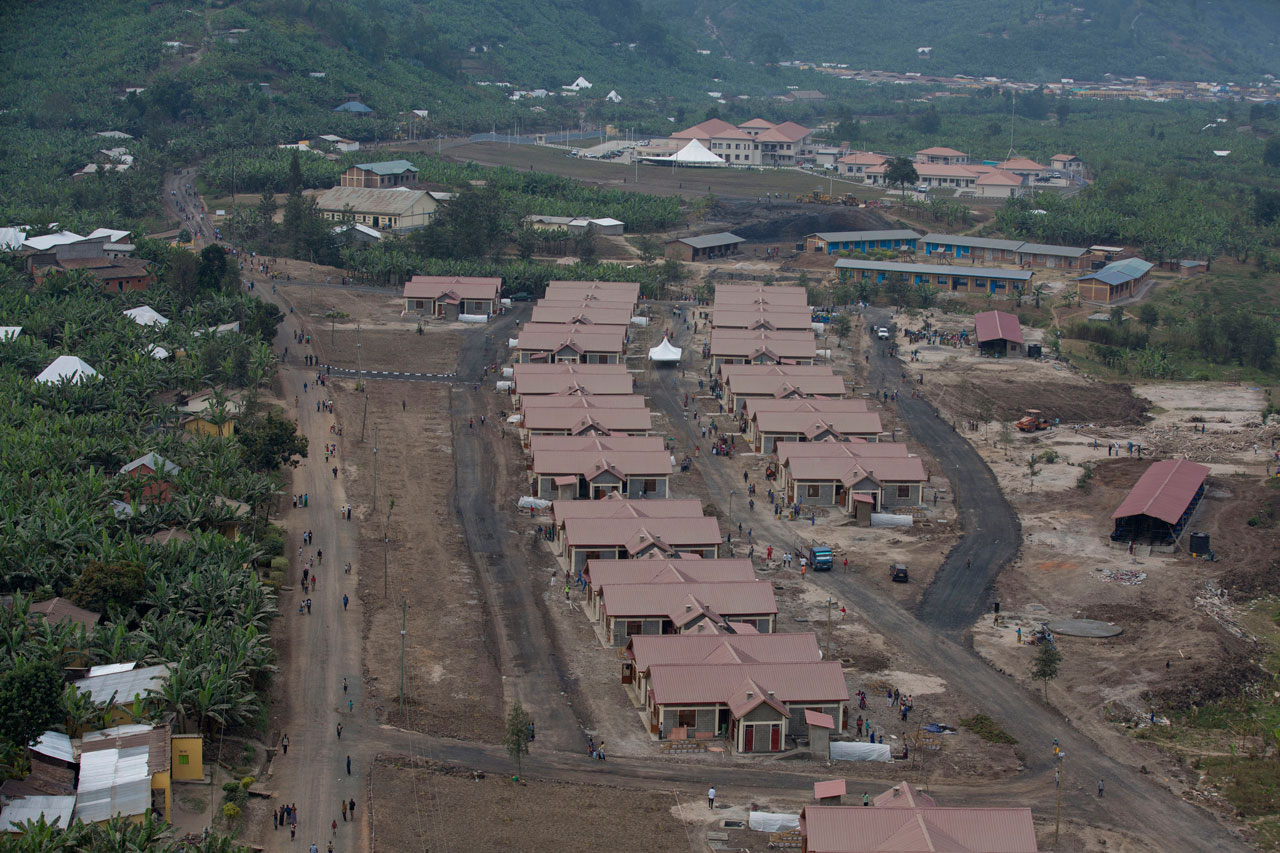 Umudugudu w'icyitegererezo ugizwe n'inzu 17