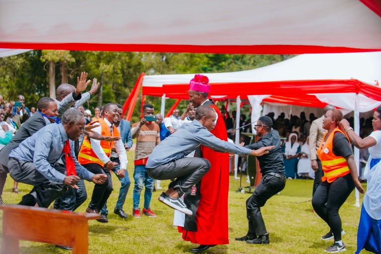 Korali Hoziyana yo muri Shyira yasusurukije abitabiriye ibi birori