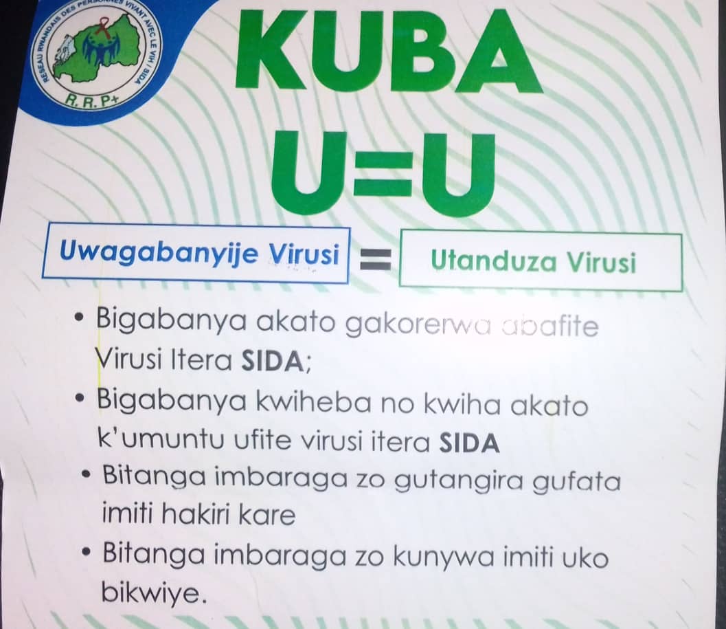 Abafite virusi ya SIDA bafata imiti neza ubu ntabwo ibagaragaraho, ndetse nta n'ubwo bashobora kwanduza abandi