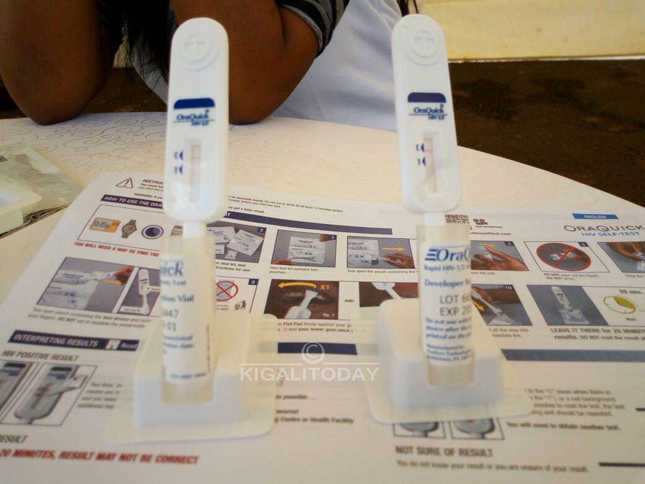 Agakoresho ko kwipima SIDA ni uko kameze 