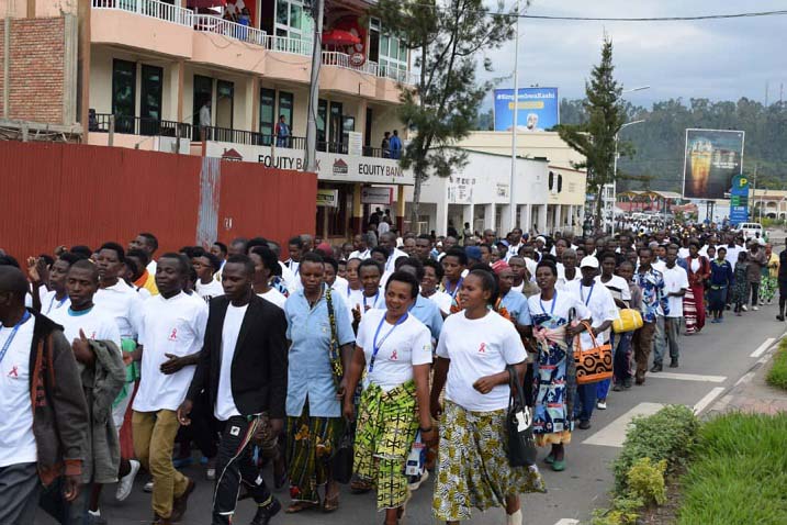 Mbere y'umunsi mukuru habanje urugendo rwo kurwanya SIDA 