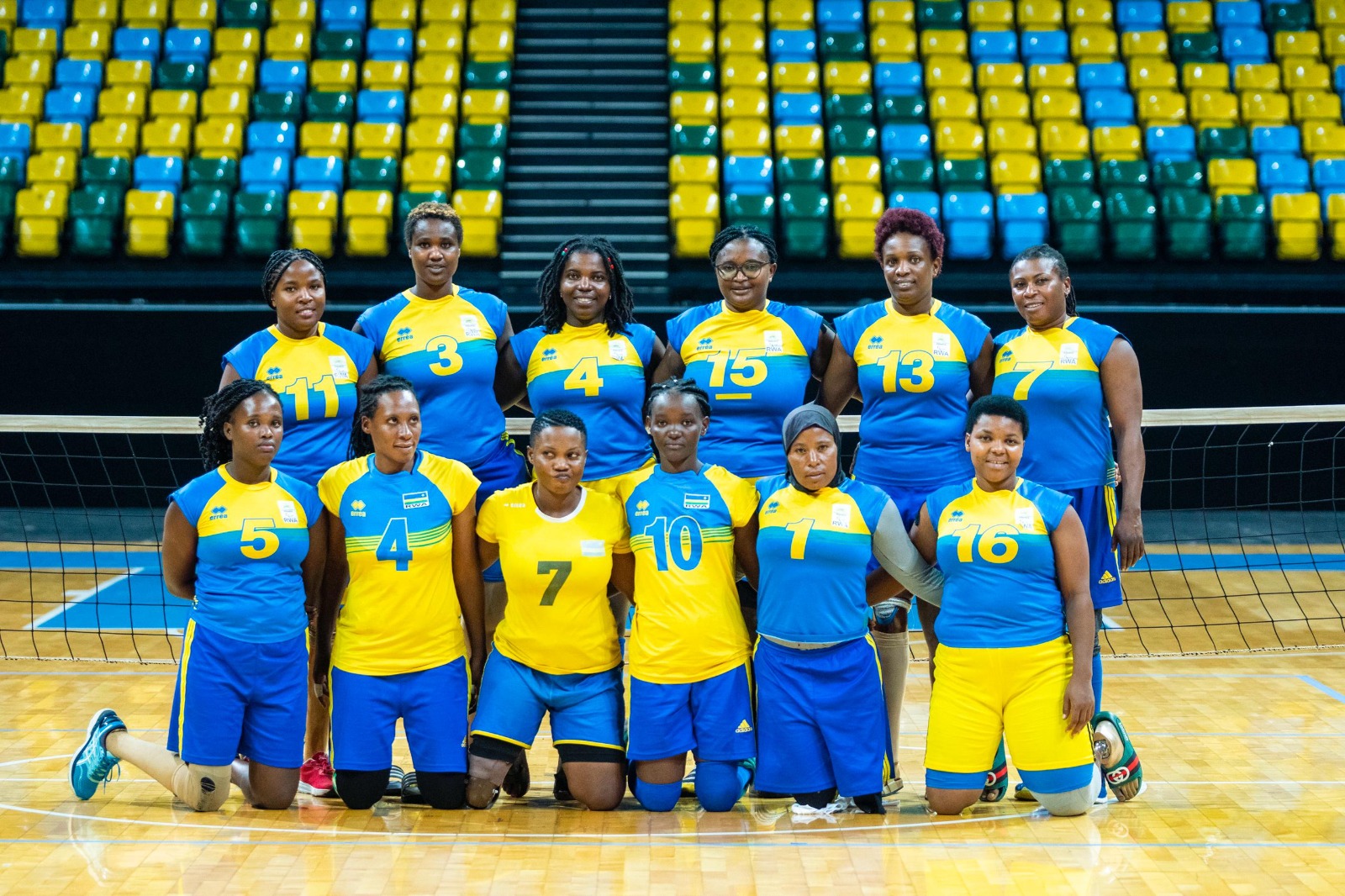 Ikipe y'u Rwanda y'abagore ya sitting volleyball iri ku mwanya wa mbere muri Afurika kandi bafite intego yo kwitwara neza muri iki Gikombe cy'Isi cya Volleyball ikinwa n'abafite ubumuga bw'ingingo zitandukanye