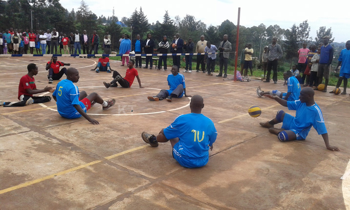 Sitting Volleyball y'abafite ubumuga nayo irakinwa muri Kirehe