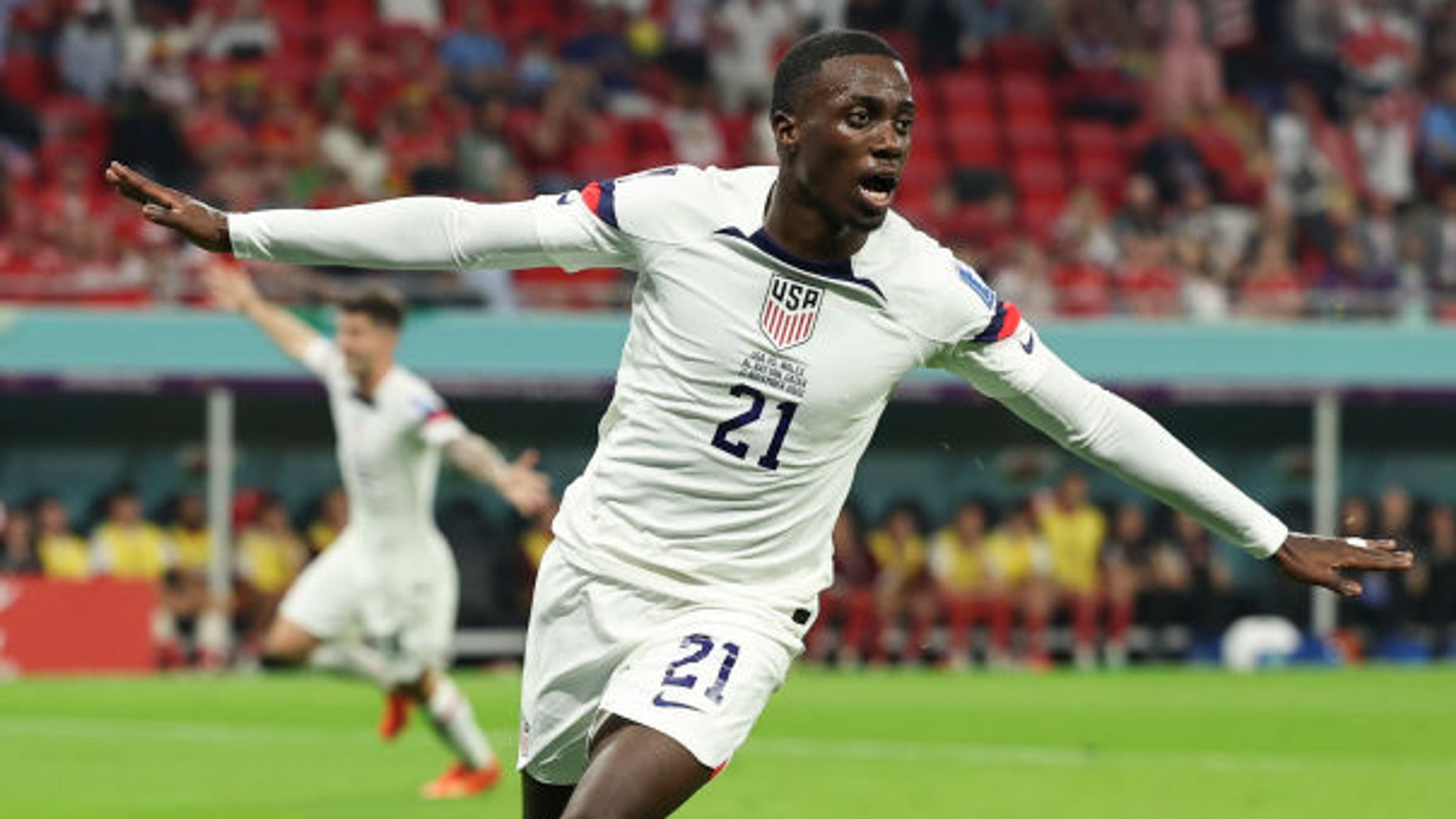 Timothy Weah, umuhungu wa George Weah Perezida wa Liberia