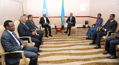 Perezida Sheikh Sharif Ahmed n