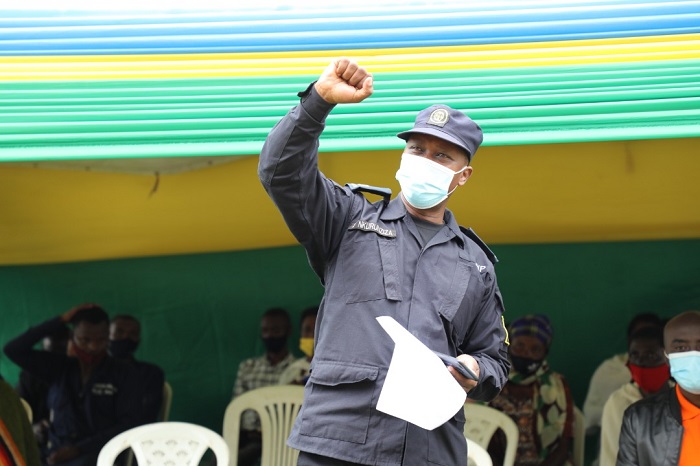 SP Evode Nkurunziza, Umuyobozi wa Polisi y'u Rwanda mu Karere ka Nyanza