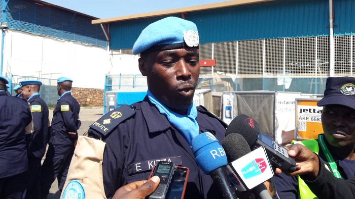 SSP Kizza Eduard, ahamya ko umubano w'Abanyahaiti na polisi y'u Rwanda ari mwiza