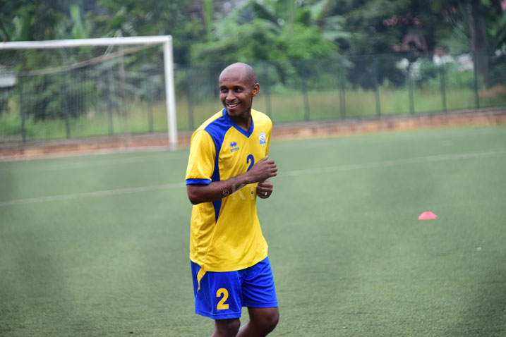 Mwiseneza Djamal yizeye ko ubu imvune yakize agiye kugaruka mu kibuga akitwara neza