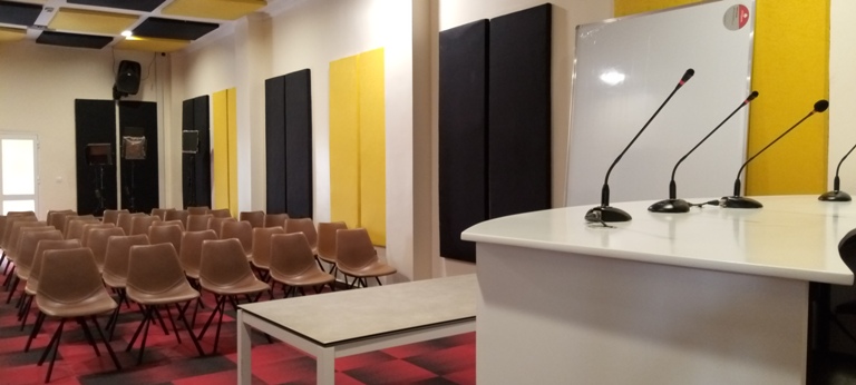 Salle yo kuganiriramo n'abanyamakuru 