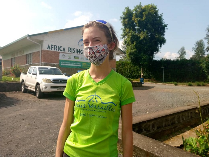 Stephanie May, umwe mu bashimishijwe no gukora ubukerarugendo bushingiye ku igare