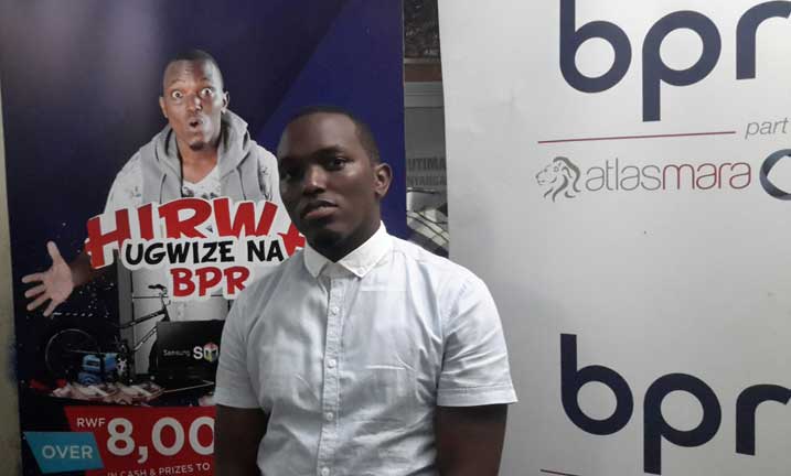 Tom Close, ambasaderi wa Banki y'Abaturage y'u Rwanda mu bukangurambaga bwiswe 'Hirwa Ugwize na BPR'