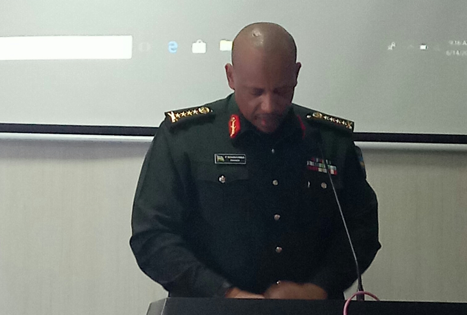 Gen Patrick Nyamvumba yitabiriye amahugurwa ahurije ibihugu 41 bya Afurika i Kigali