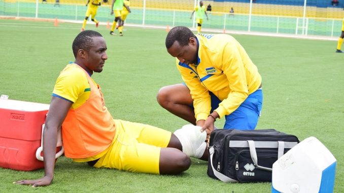 Sugira yagiriye imvune mu myitozo y'ikipe y'igihugu