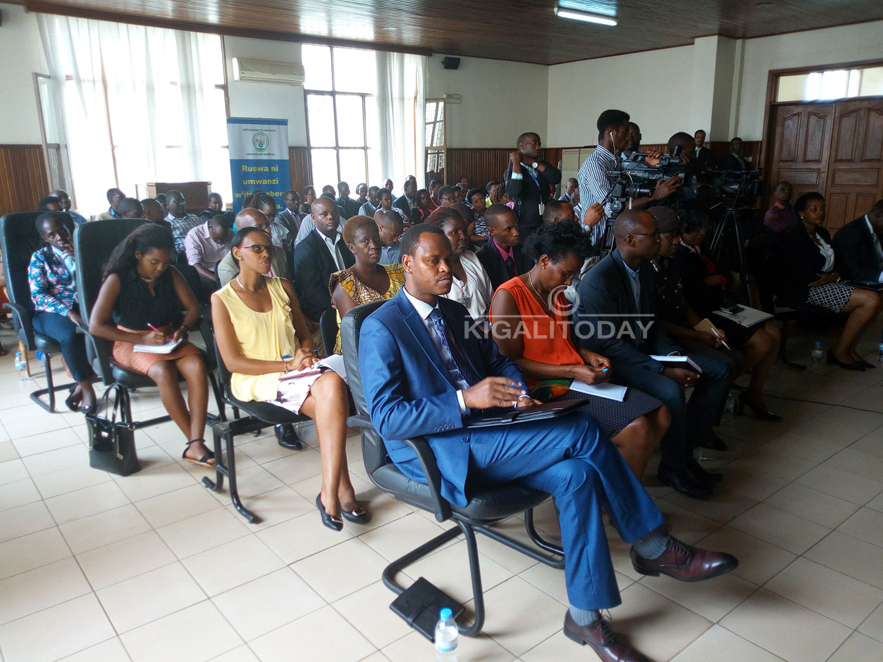 Iki kiganiro cyanitabiriwe n'abafite aho bahuriye n'inzego z'ubutabera