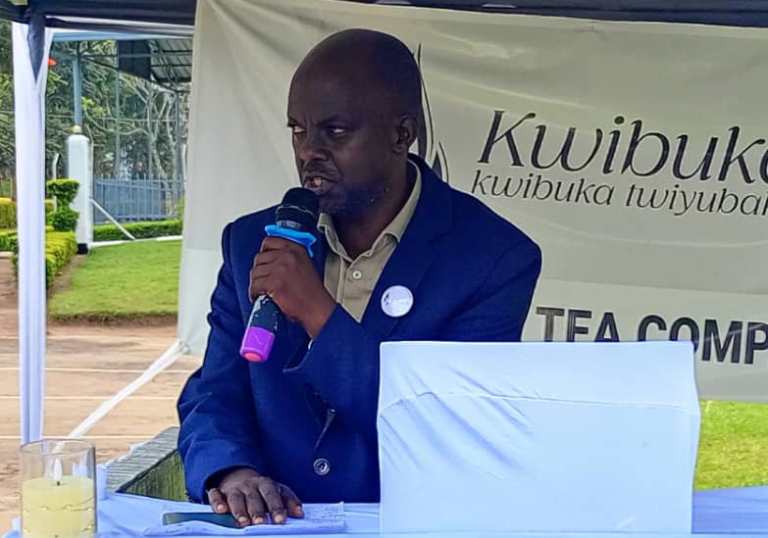 Sylidio Habimana, umuyobozi wa Ibuka mu Karere ka Nyaruguru