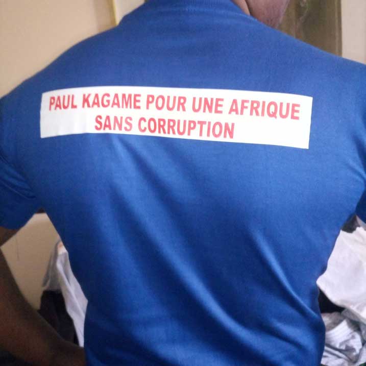 Ubutumwa butanga icyizere ko Kagame ari we "uzaca ruswa muri Afurika"