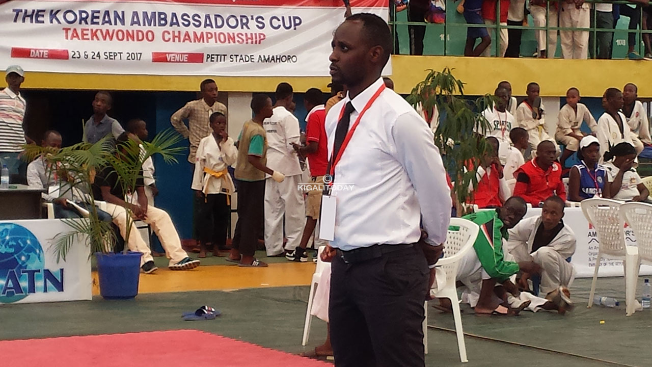 Bagabo Placide umunyamabanga w'ishyirahamwe ry'umukino wa Taekwondo mu Rwanda avuga ko irushanwa ryagenze neza