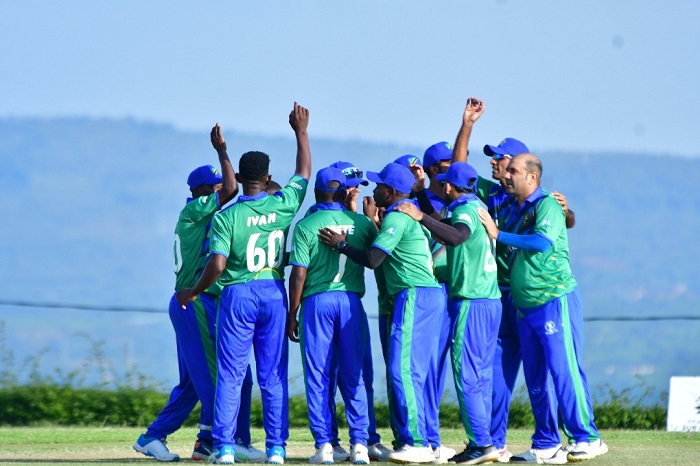 Abakinnyi ba Tanzania bishimira intsinzi