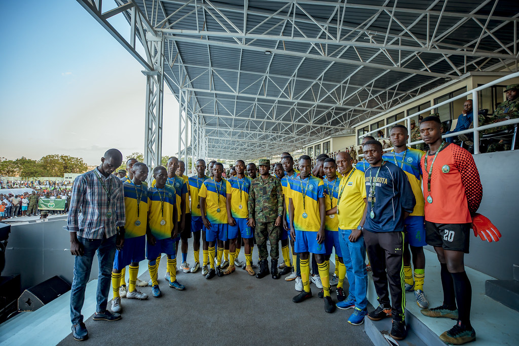 Task Force Division imaze kwambikwa imidali y'umwanya wa kabiri