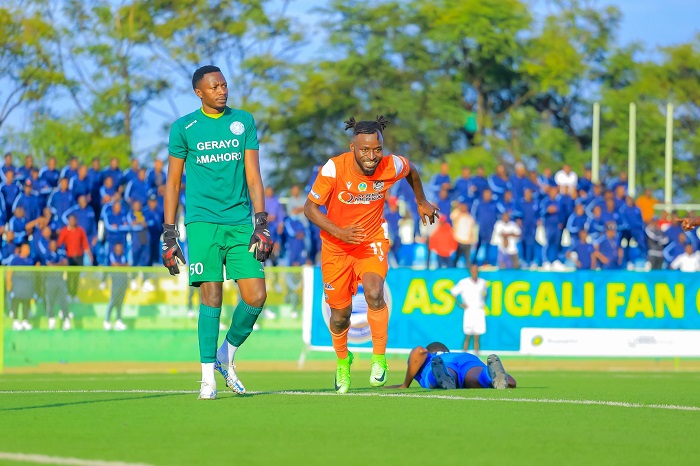 Tshabalala ubwo yari amaze gutsinda igitego cyo kunganya