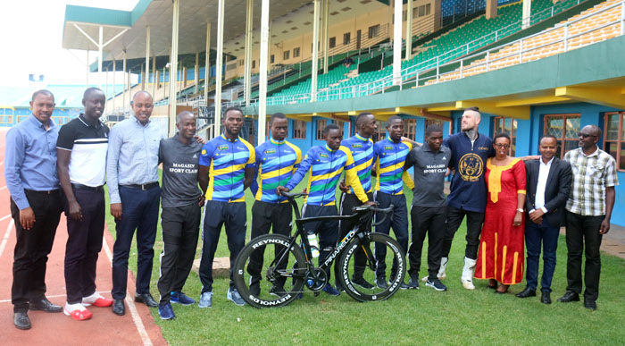 Abayobozi ba Ferwacy, abatoza n'abakinnyi ba Team Rwanda