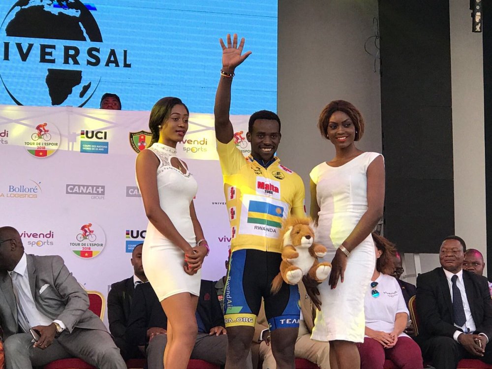 Areruya Joseph yahise yambara "Maillot jaune" kuri uyu wa Gatandatu