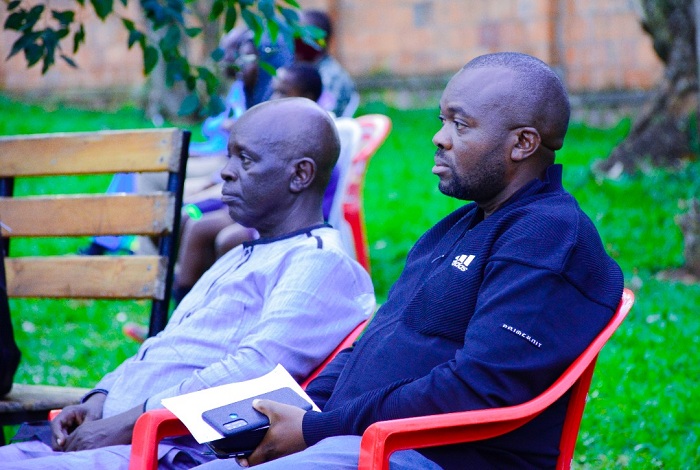 karenzi Theoneste na Habimana Valens usanzwe ari umunyamabanga w'iyi Federasiyo