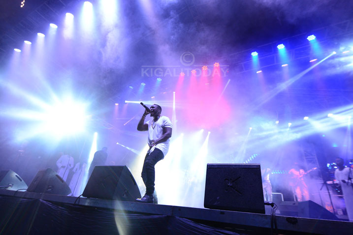 Itsinda ry'abana bize umuziki ku Nyundo nibo bacurangiye The Ben mu gitarammo cya "East African Party"