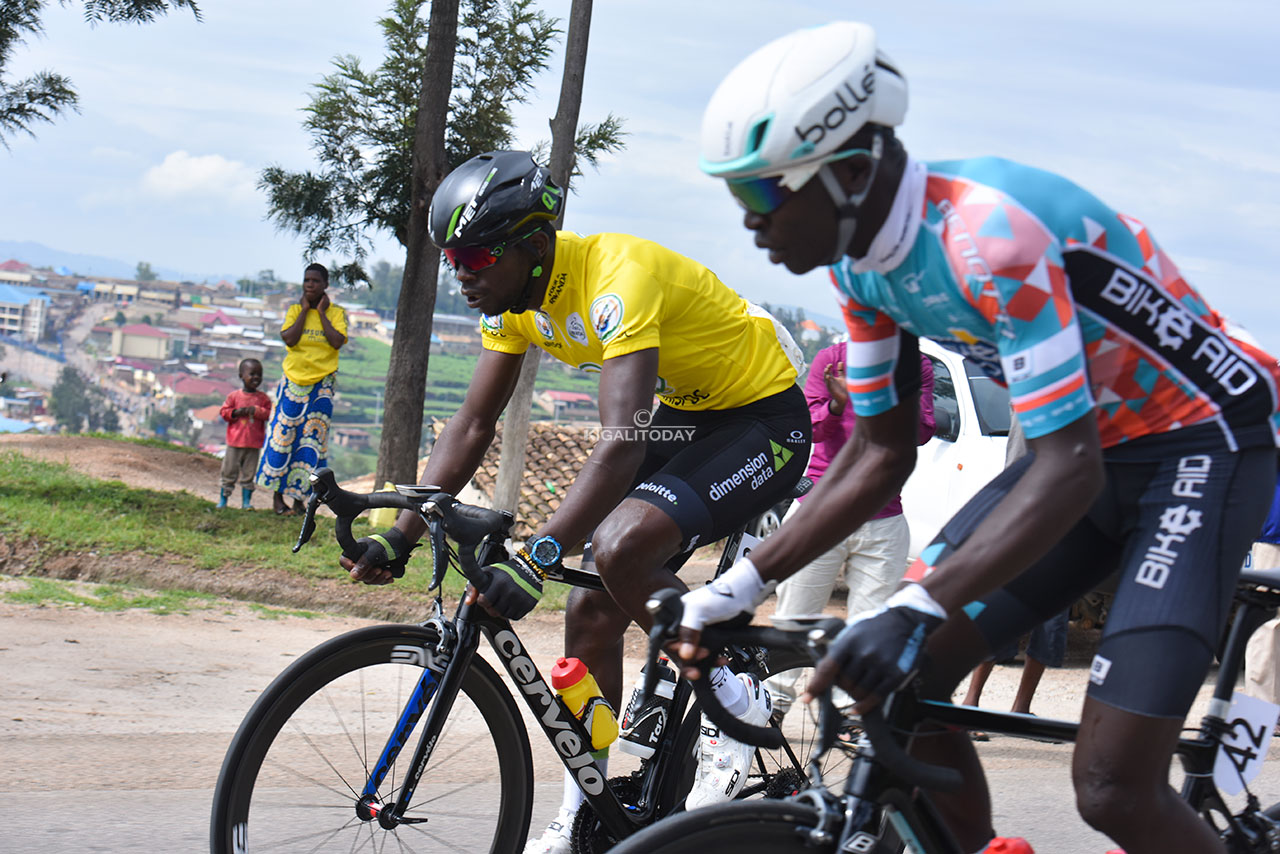 Areruya Joseph watangiye isiganwa ari we uri imbere ku rutonde