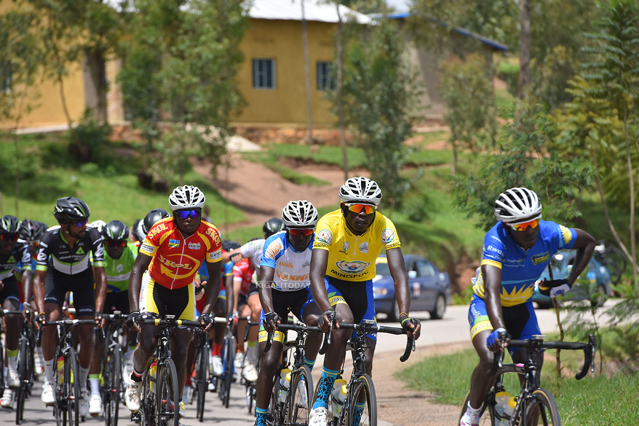 Bahagurutse Maillot jaune yambawe na Nsengimana Jean Bosco