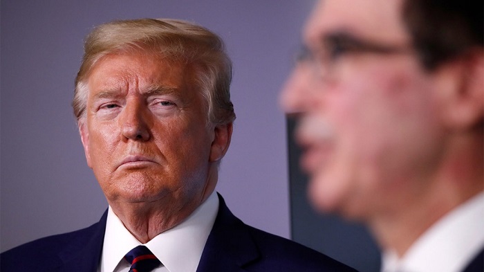 Perezida Trump yavuze ko atazigera yambara agapfukamunwa