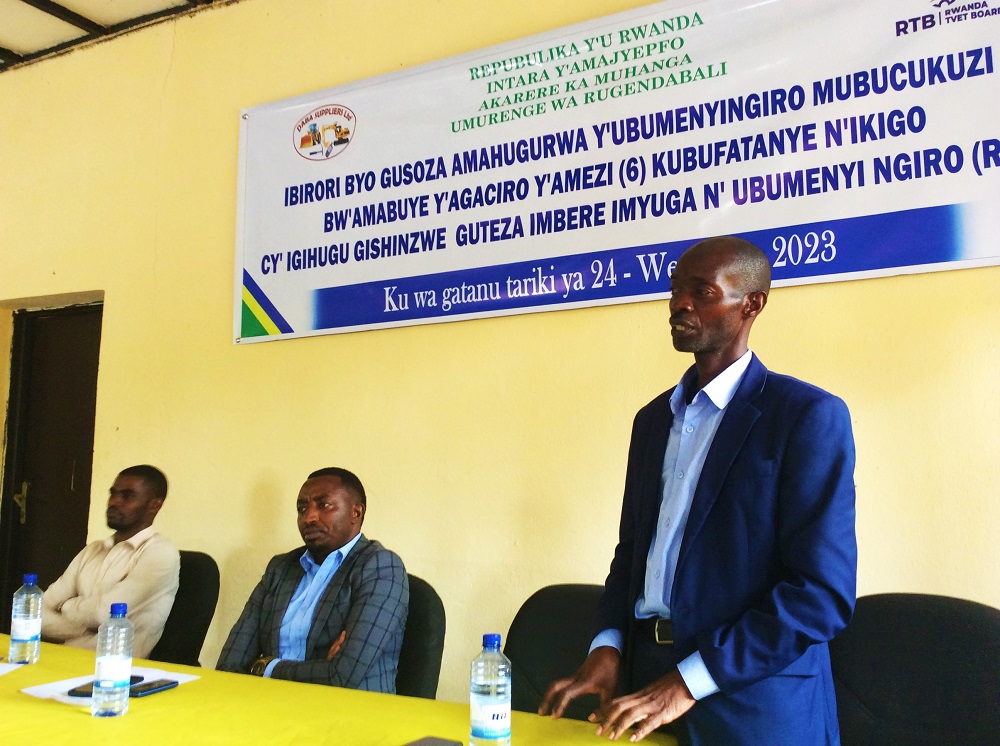 Turikunkiko avuga ko kuba urubyiruko ruhugurirwa ubucukuzi ari amahirwe yo guhanga imirimo kuri rwo