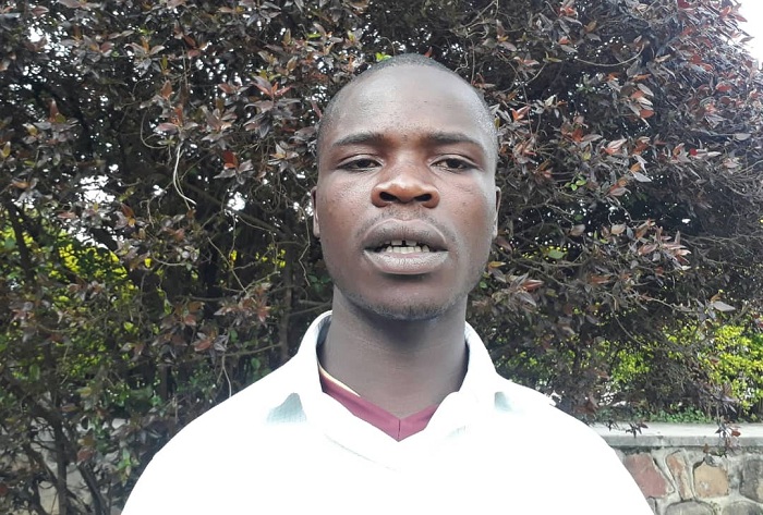 Tuyiringire Elias aravuga ko ubu ari bwo yumva atekanye nyuma y