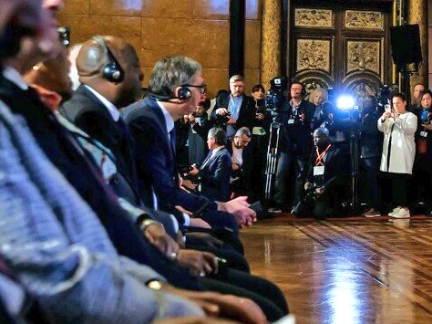 Minisitiri w'Intebe Dr. Edouard yari akurikiye ibyavugirwaga muri iyi nama mu Budage