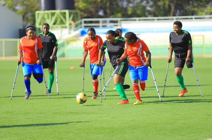 U Rwanda rusanzwe rufite ikipe y'abagore ya Amputee Football