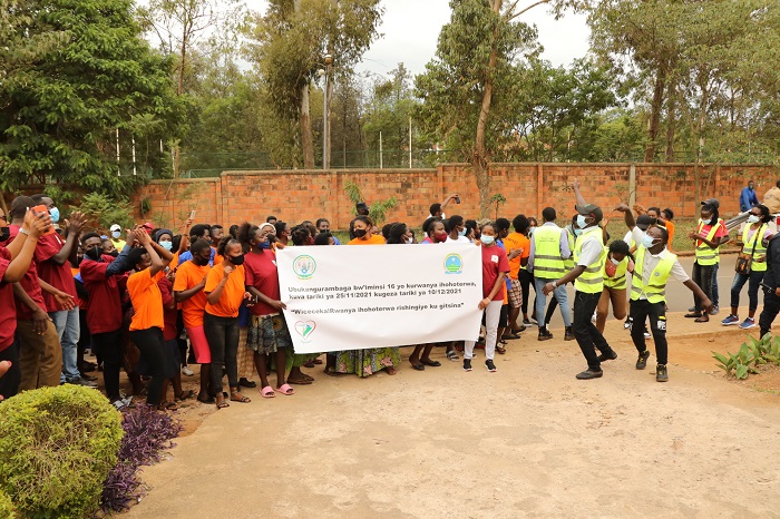 Aba ni abitabiriye ubukangurambaga muri Kicukiro