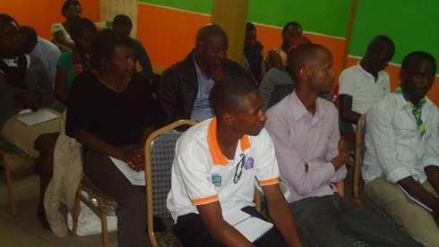 Abitabiriye amahugurwa ku rurimi rw