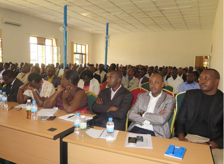 Abayobozi b'uturere ni bamwe mu barebwaga n'iyi nama igamije kuzamura ireme ry'uburezi.