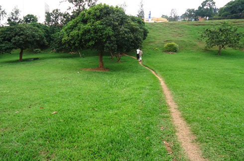 Hari abantu badaha agaciro ubusitani n'imbuga zitoshye, bagacamo inzira z'ubusamo bashaka kwigerera iyo bajya vuba.