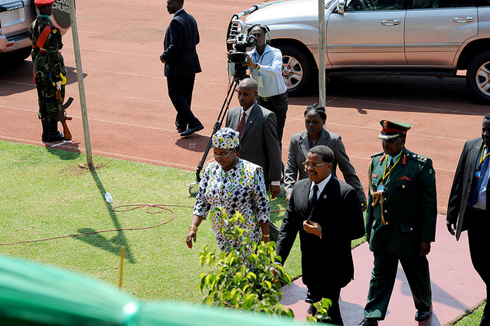 Abashyitsi batandukanye bitabiriye ibirori barimo Perezida wa Tanzaniya, Jakaya Kwikwete.