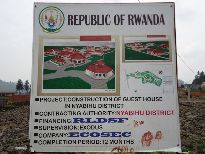 Uko Guest House ya Mukamira izaba iteye nyuma yo kubakwa.