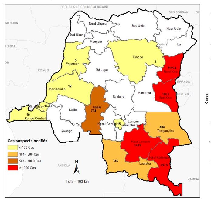 Uko icyorezo cya cholera cyari gihagaze ku mipaka yegereye u Rwanda