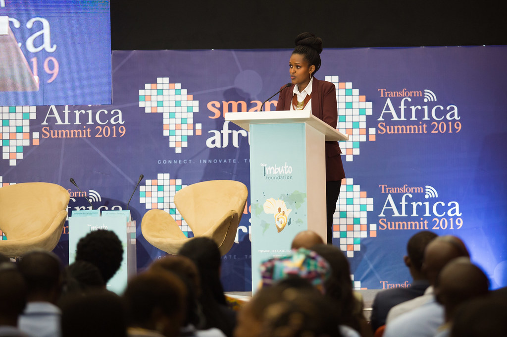 Umuyobozi mukuru wa Imbuto Foundation, Sandrine Umutoni