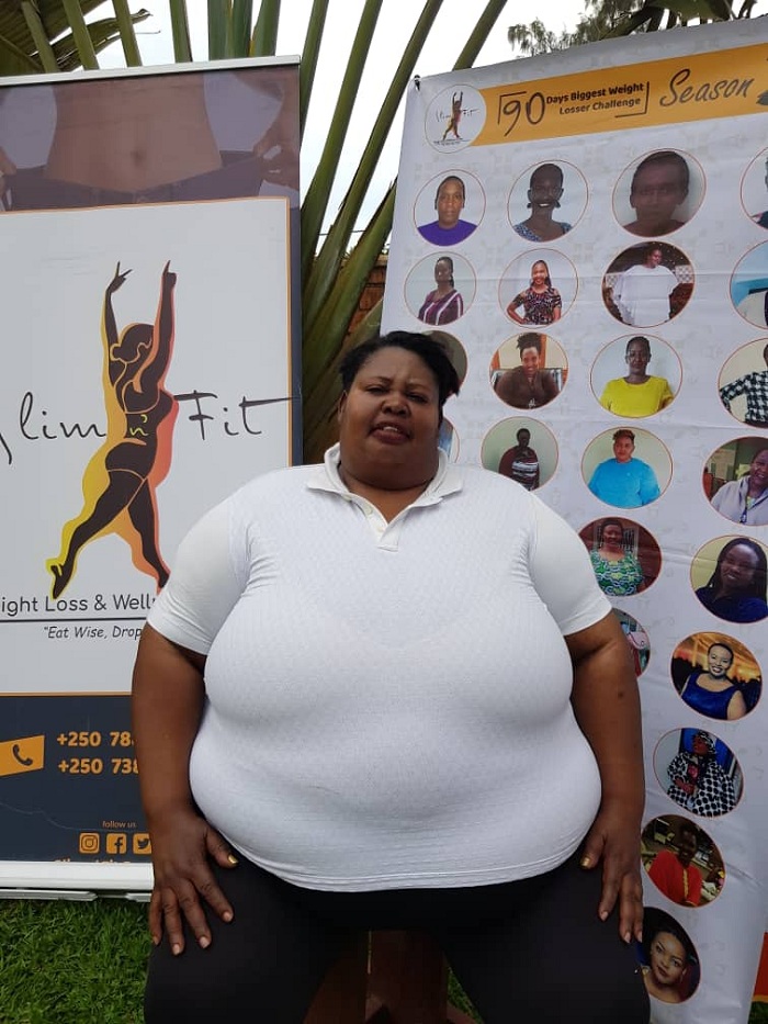 Bafitemo abantu bafite ibiro birenga 200 ariko ngo bizeye ko bizagabanuka