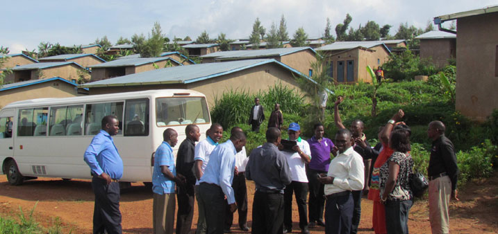 Umudugudu w'ikitegererezo wo mu murenge wa Rubaya.