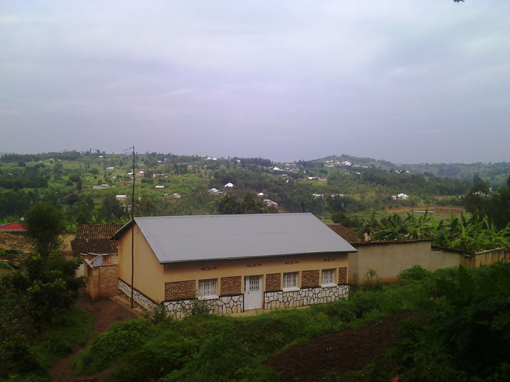 Umudugudu wa Rugarama uri hakurya y'umujyi wa Muhanga.