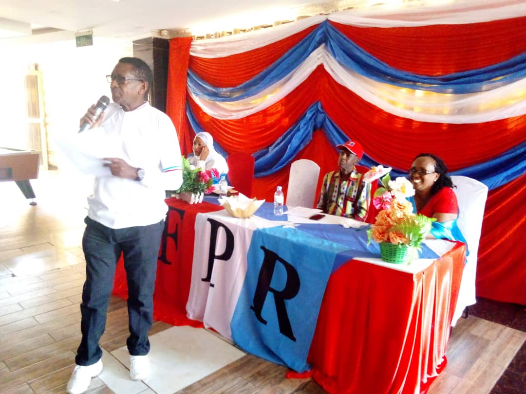 Rusimbi Charles uyobora FPR Inkotanyi mu Mudugudu w'Umushumba Mwiza yagaragaje aho bahagaze mu kwihutisha gahunda za Guverinoma muri uwo Mudugudu