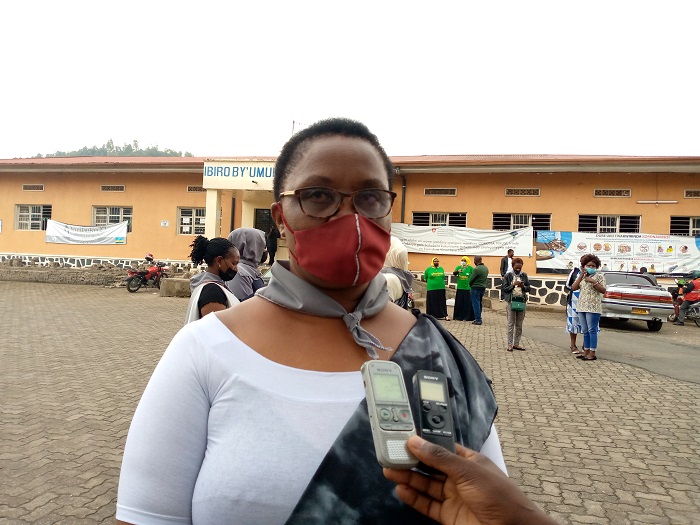 Mukamulisa Aurelie ukuriye Urugaga rw'Abagore rushamikiye ku Muryango RPF Inkotanyi