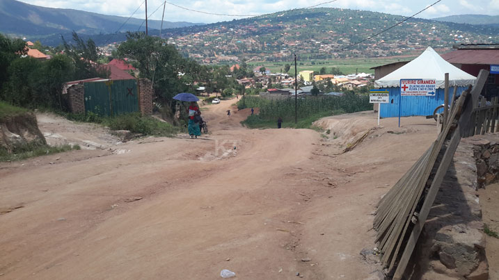 Umuhanda Beretwari (Gisozi)-Karuruma(Jabana) ugiye gukorwa no gushyirwamo kaburimbo. 